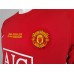 Manchester United 07/08 UCL Home Red Long Sleeve Soccer Jersey